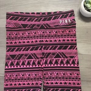 VS PINK Tribal Print Leggings Bedazzled